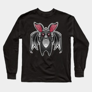 cute and creepy vampire bat Long Sleeve T-Shirt